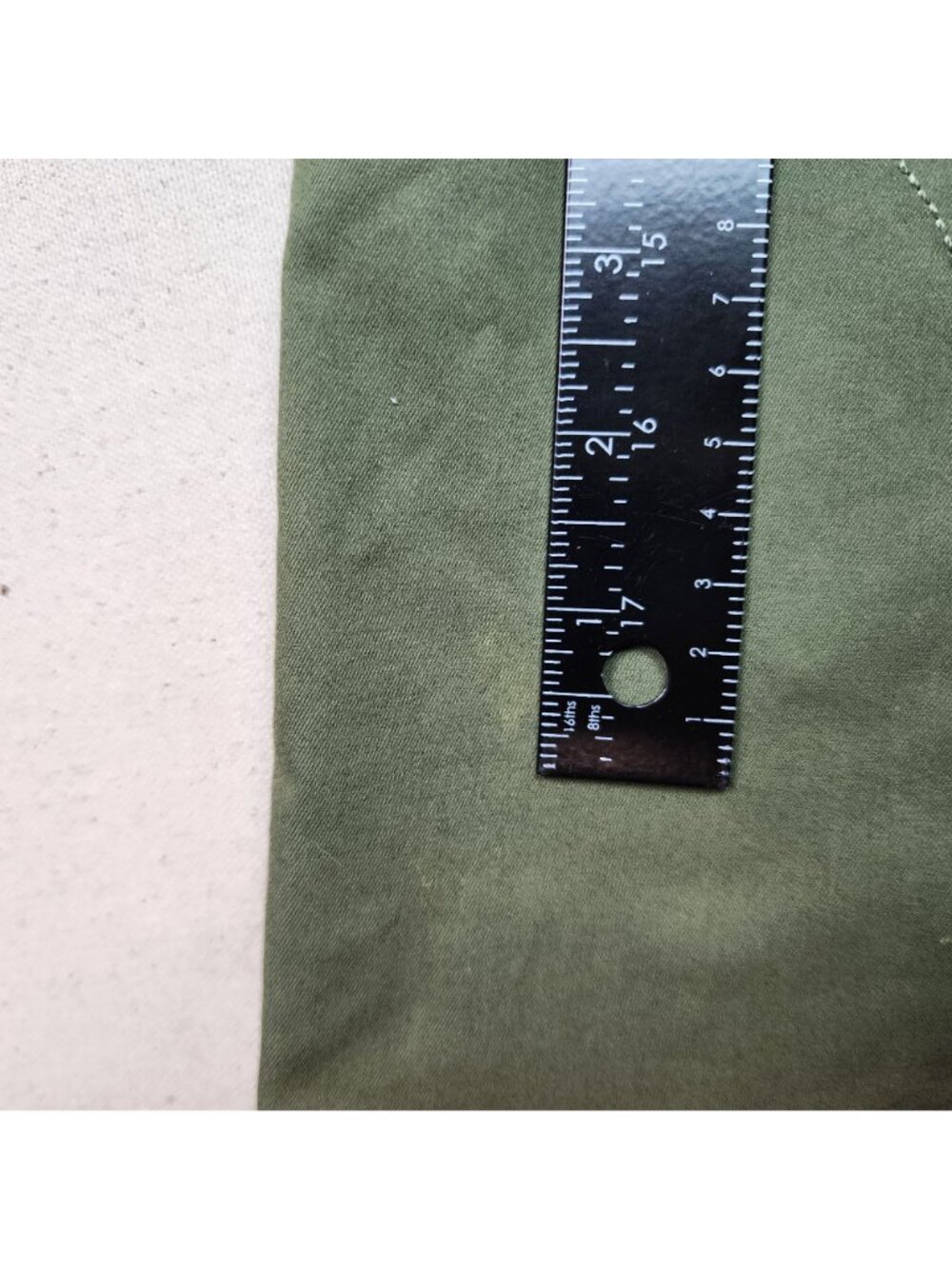 Nike DRI-FIT Women's Utility Cargo Olive Green Pants w/Fabric Belt Sz L 36/31 - Picture 10 of 16